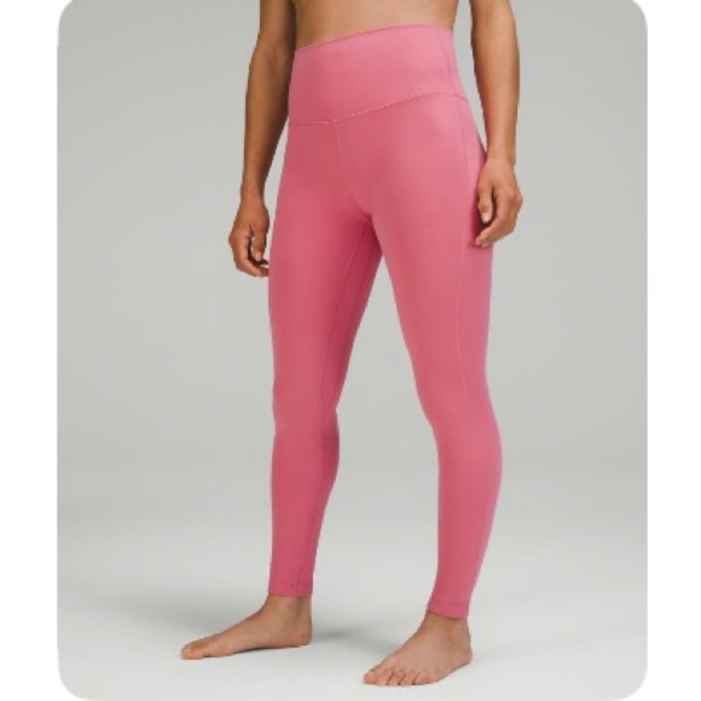 Lululemon Athletica Align HR Pant 28" in Pink